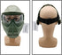 Tactical Paintball Mask, Airsoft Full Face Gear with Goggles, Impact Resistant for Outdoor Activities