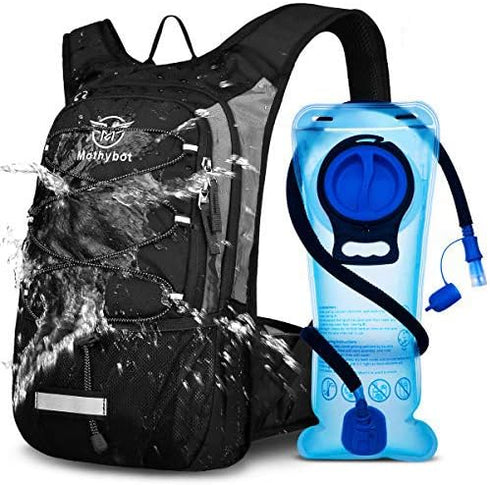Insulated Hydration Backpack Pack with 3L BPA Free Leak Proof Water Bladder for Hiking Camping