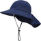 YOLAI Summer Mesh Breathable Sun Hat Outdoor Large Brim Cape Children's Sunscreen Visors