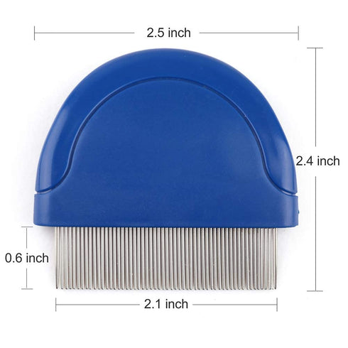 PrimePets Flea Comb for Cat and Dog - Pet Hair Removal Comb