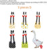 Supplies(5 D,S(0.55-1.65 Pounds))(4 4,M(1.65-3.85 Chicken Diapers for Hens & Pet Ducks - Reusable Washable Waterproof