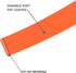 Waterproof Long Leash for Dog Recall Training, Great for Outdoor Hiking, Yard, Beach (Orange, 30ft)