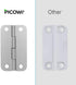 Picowe 3 Pack Stainless Steel Cooler Hinges Replacement Set for Igloo Ice Chests with Screws