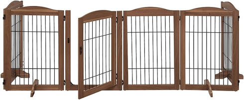 6 Set 2, 0.71 inches unipaws Support Feet for Extra Wide Panel Pet Gate, Dog Gate, of Design for Thickness Panel