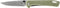 Gerber Gear Zilch Pocket Knife - Folding Knife with 3.1" Plain Edge Blade, EDC Gear, Lichen Green