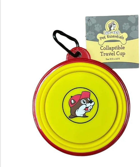 Buc-ee's Pet Essentials Collapsible Travel Cup