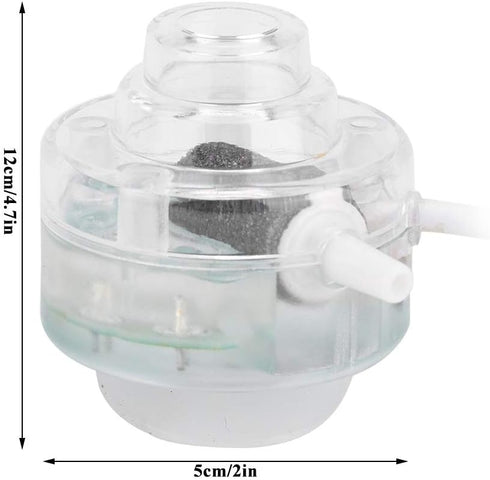 Colorful Gradient Underwater Bubble Fish Tank Light, Submersible LED Waterproof for Fish Tank (U.S. regulations)