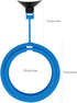 zhuohai Fish Feeding Ring, Floating Food Feeder Circle with Suction Cup for Easy Installation in Aquarium