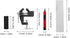 4pcs Set POPETPOP Golf Grip Installation Tool with Mini Table Vise, Rubber Clamp, Double-Sided Tape Removal Hook Knife