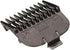 4 Set; 1/8", 1/4", 3/8", 1/2", 21318, (pack 4) Andis Piece Animal Comb Sizes: Black
