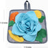 Toy,11.8''x11.8'' Chinchillas Abizoo Bunny Snuffle Mat Washable Skin Friendly Puzzle Fun Foraging Pad Treat Dispenser