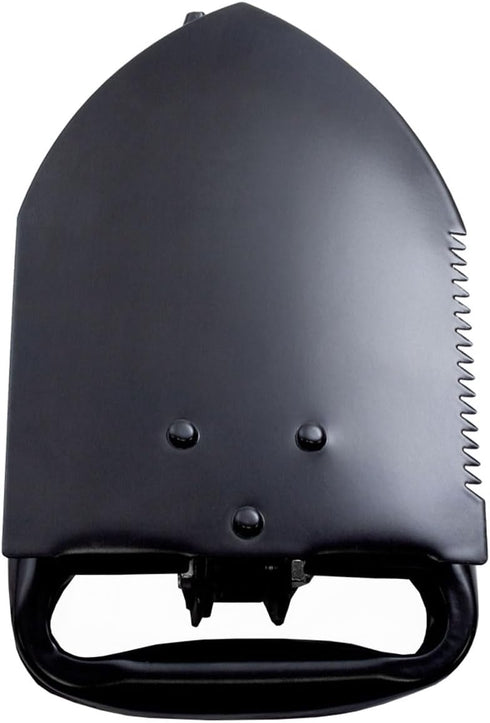SOG Entrenching Tool, 18.25 Inch Folding Survival Shovel with Carry Case, Black