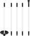 Golf Flagpole - Detachable Design - Ball Retrieval Base - Perfect for Backyard Practice Putting Green, 3FT | 6FT