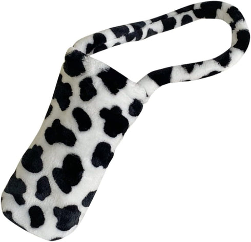 Happyyami Cow Print Portable Water Bottle Sleeve Insulated Water Bottle Carrier Bag