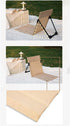 SwimmingPool Ultra-Light Folding Camping Chair with Backrest,Outdoors Relaxing Floor Seat for Beach Lawn Picnic Road
