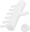 Air Control Valves 6 Outlet Plastic Pond Pump Manifold for Aquarium Fish Tank, 0.22inch Dia (White)