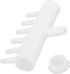 Air Control Valves 6 Outlet Plastic Pond Pump Manifold for Aquarium Fish Tank, 0.22inch Dia (White)