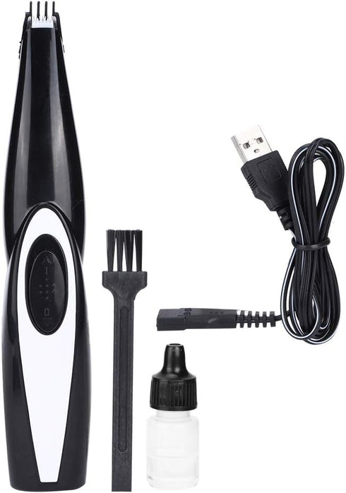 Shanrya Trimmer Trimmer Trimming Electric Pet Pedicure Tool, Dog Paw Low Noise Cordless Electric Mini Shaver Clippers