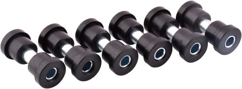 Roykaw Rear Leaf Spring Bushing & Sleeves Kits for Club Car DS Golf Cart 1981-up & EZGO TXT/Medalist 1994-up