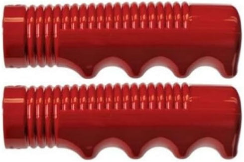 Hunt Wilde Grips, 3/4" Bicycle Handlebar Grips, 1 Pair Bundle with GoHealthful Fridge Magnet