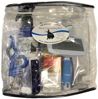 All Things Bunnies Essential Grooming Kit for Small Pets