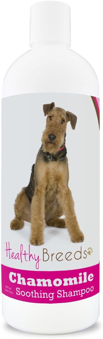 Healthy Breeds Airedale Terrier Chamomile Soothing Dog Shampoo, 8 oz