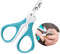 Upgraded 2 Pcs Pet Nail Clippers and Trimmer, Professional Nail Clippers for Cats, Small Dogs, and Any Small Pets