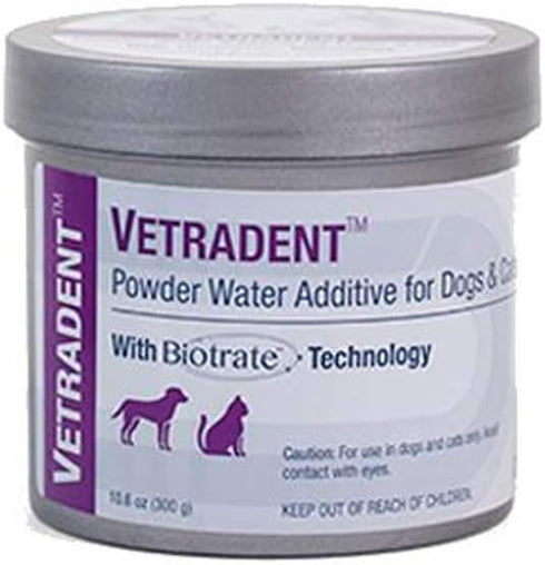 Dechra Topical Vetradent Powder Water Additive for Dogs & Cats, 300gm
