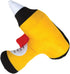 PUREPET Pack 4 Set Hammer Set Dog Toy Tools in One Crinkle Squeak Fetch and Fix Fun Measuring Tape Drill and Level (One