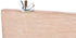 CoscosX Chinchilla Parrot Cage Perch,Wooden Platform Stand,Cage Perches,Tree Springboard,Corner Shelf Laddered,Hanging