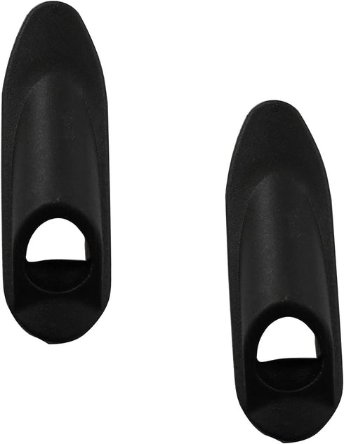 LQ Industrial Bicycle Cable Tube Clamp, 12PCS Black Plastics Brake Shifter Line Pipe Holder Bike Accessories