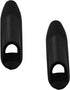 LQ Industrial Bicycle Cable Tube Clamp, 12PCS Black Plastics Brake Shifter Line Pipe Holder Bike Accessories