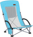 Nice C Beach Chair, Sling Sand River Chairs for Adults, Sillas De Playa, Beach Seat with Cooler High Back, Cup Holder