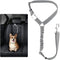 Plutus Pet Dog Seat Belt for Car Headrest, Reflective and Adjustable Restraint