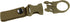 IronSeals Nylon Tactical Outdoor Gear Clip Band, Carabiner Water Bottle Buckle Hook Holder for Hiking