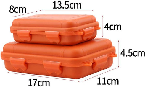 Waterproof Shockproof Box, Survival Storage Container Case for Outdoor Activity