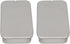 VBESTLIFE 2pcs Mini Portable Alcohol Stove Windproof Camping Stove for Picnic BBQ Hiking (Silver)