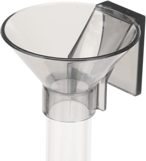 Aquarium Fish Feeder, Premium Acrylic Shrimp Feeding Tube and Dish Set, Safe for Multiple Fish
