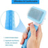 Cat Grooming Brush, Pet Hair Brush, Dog Slicker Brushes for Grooming, Gently Removes Loose Undercoat, Brush for Pet