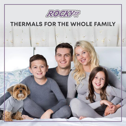 Rocky Thermal Jacket for Dogs, Fleece Lined Sweater, Warm Coat Bodysuit for Small Medium Large Dogs Cats