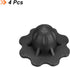 4 Pack 18mm PATIKIL Camping Chair Foot, Tubing Dia Detachable Anti-Slip Stool Feet Replacement for Hiking Outdoor