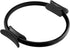 NuFit Pilates Ring Fitness Circle, Best Home Workout Equipment for Thighs, Arms, and Core, 15” Black Ring.
