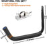 Kayak Racks for Outdoor Storage, Heavy Duty Wall Mount for Canoe, Paddle Board, Bicycle, and Tools