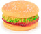 NTRR Bite-Resistant Squeaky Chewing Dog Toys, Hamburger Pet Toys for Golden Retrievers and More
