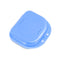 Orthodontic Retainer Case with Vent Holes - Mouthguard Container with Hinged Lid for Office, Travel, Household