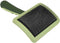 Coastal Dog Slicker Brush - Green Grooming & Shedding Brush for All Hair Types, 6.75'' x 4.25''