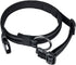 EXCELLENT ELITE SPANKER Reflective Dog Collar Classic Soft Padded Breathable Nylon Adjustable Pet Collar with Quick Release Buckle for Boy Girl Male Female Puppies Small Medium Large Dogs(Black-M)