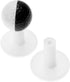 MUXSAM 5-Pack Golf Rubber Tee Holder, 1.5" Golf Mat Tees for Indoor Outdoor Practice Driving Range Mats (White)