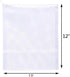 Large Aquarium Filter Bags - Reusable Mesh Bags with Plastic Zipper (7.5 x 12 inch, 6 Pack)