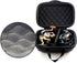 Fishing Reel Bag, Portable Shockproof Waterproof Fishing Reel Protective Case for Baitcasting Drum Spinning Raft Reels (L)